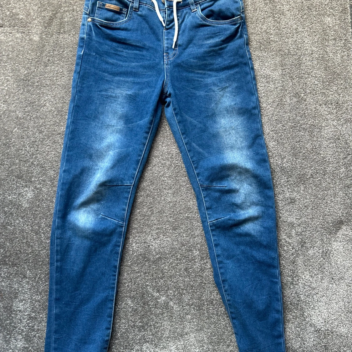 Blå skinny jeans LAB Industries strl 152 - 1