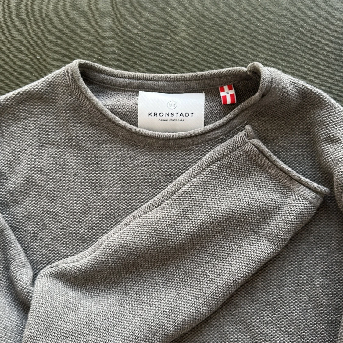 Grå långärmad tröja Kronstadt - 3