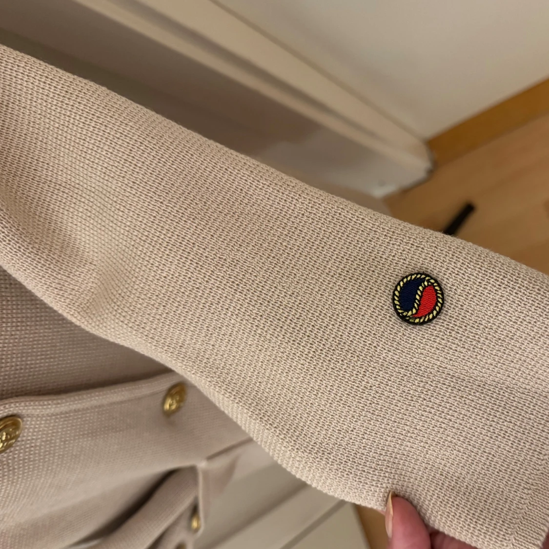 Puderrosa kappa från Busnel - 2