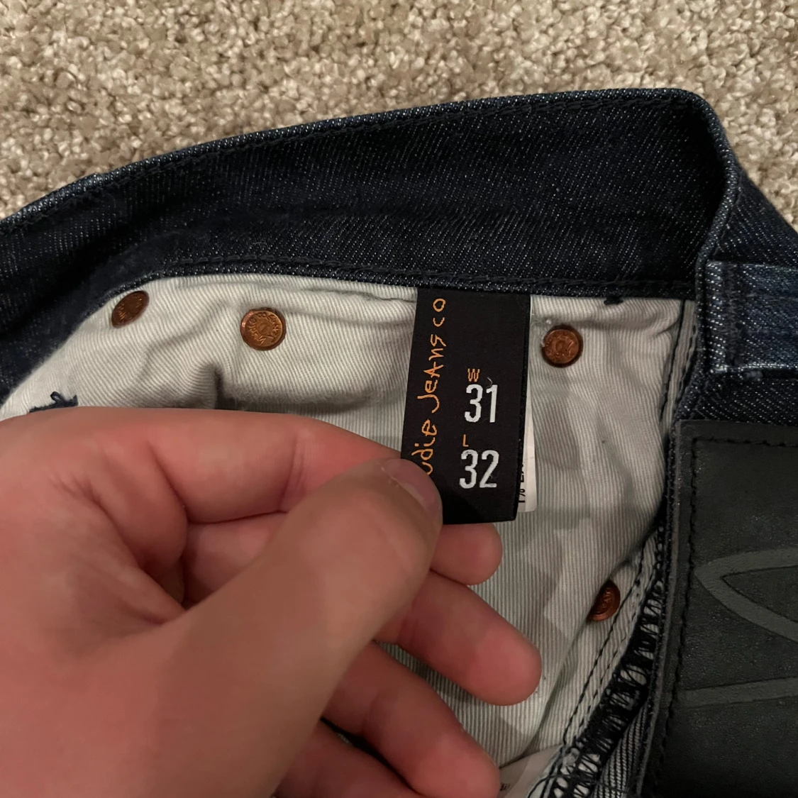 Mörkblå Nudie Jeans  - 3