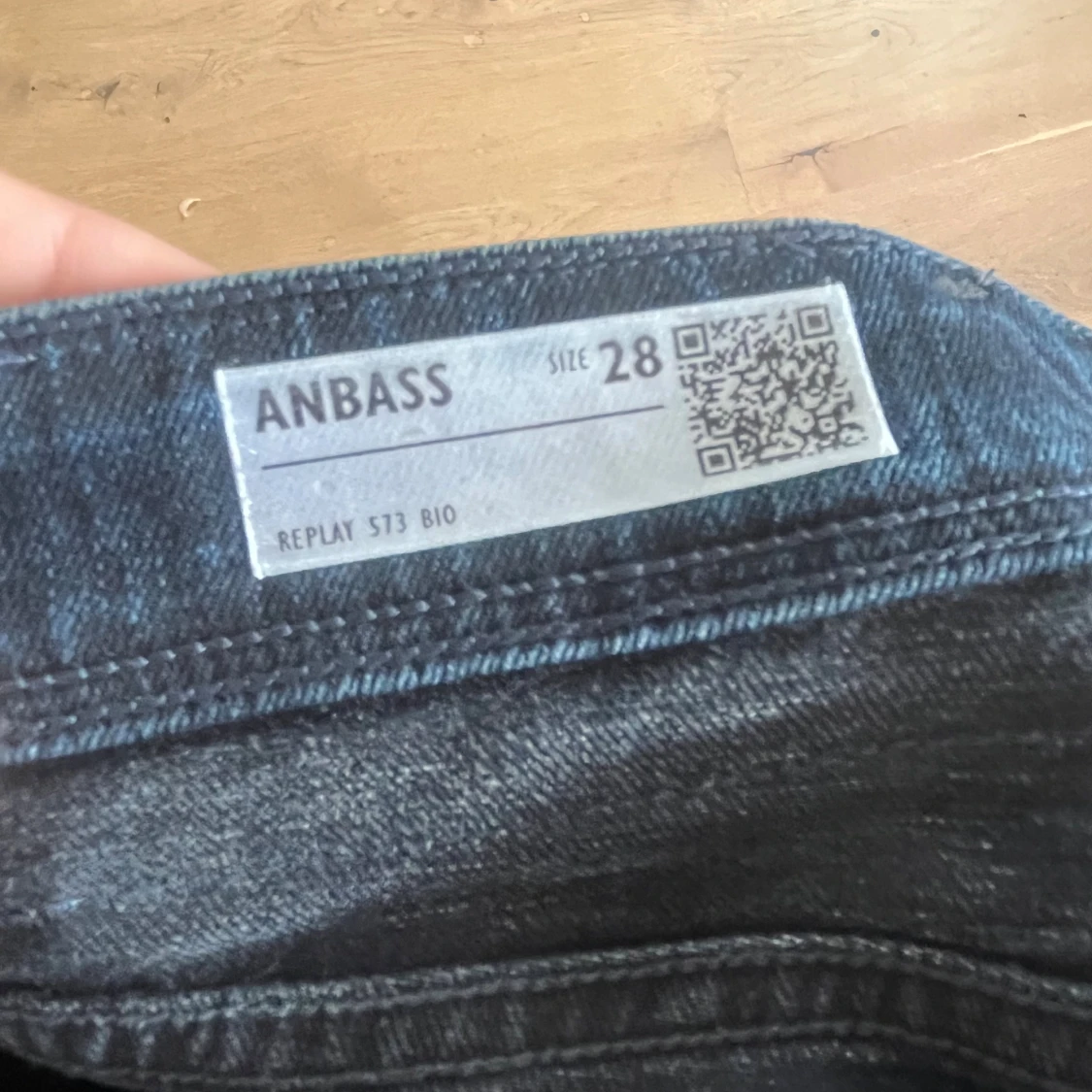 Replay Anbass jeans mörkblå stl 28/32 - 3