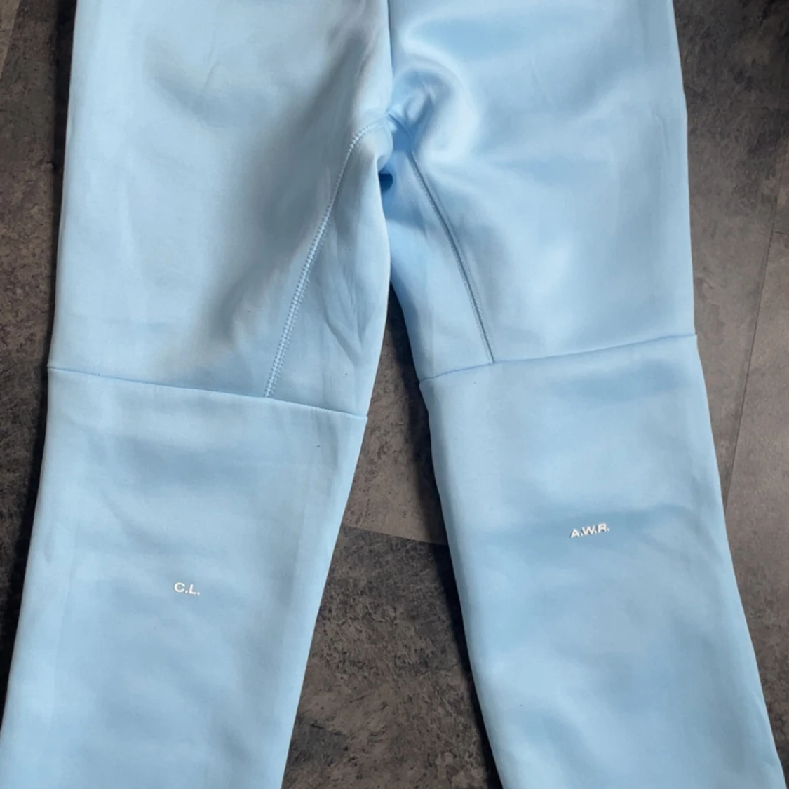 Ljusblå Nike NOCTA hoodie med dragkedja - 2