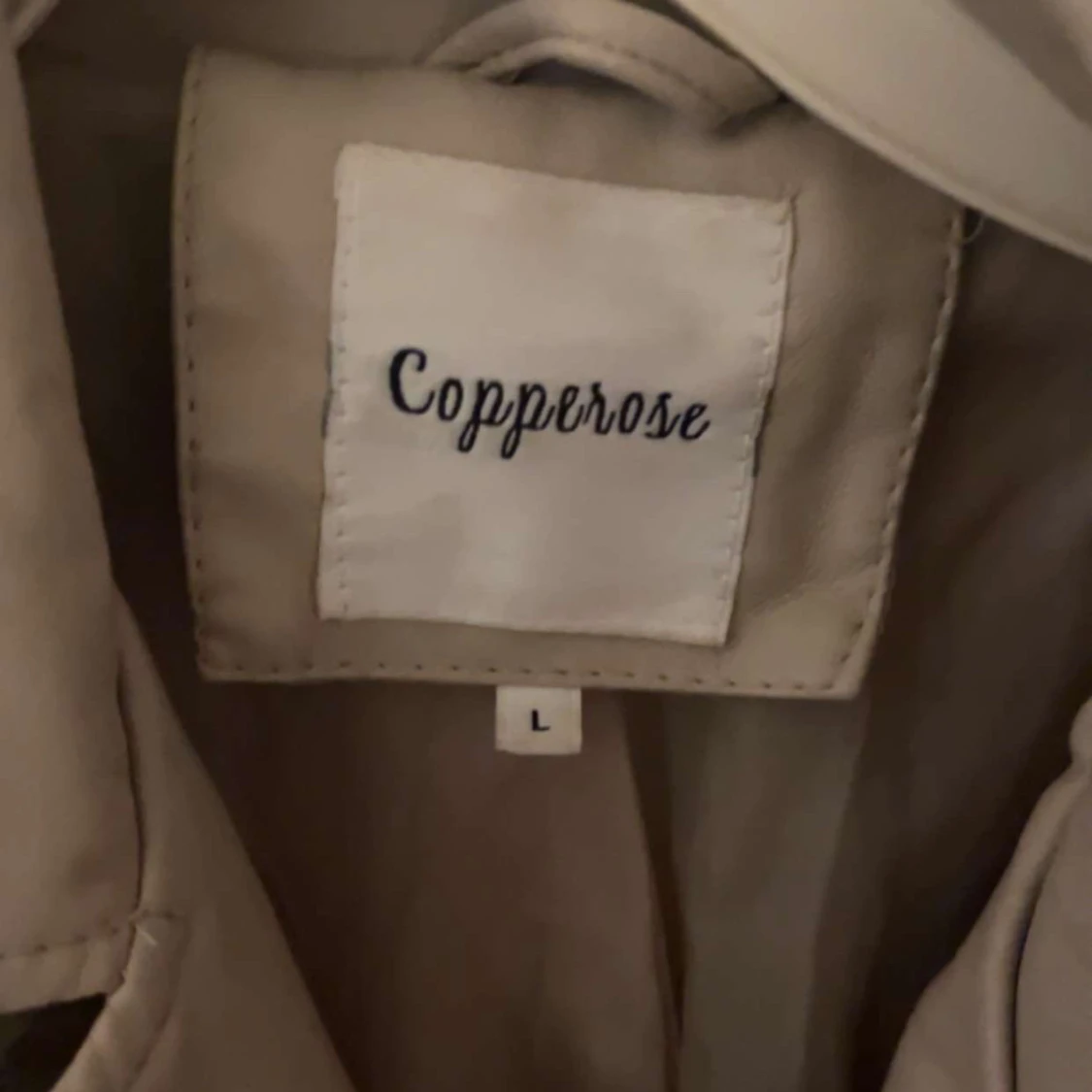 Beige teddyjacka från Copperose - 1