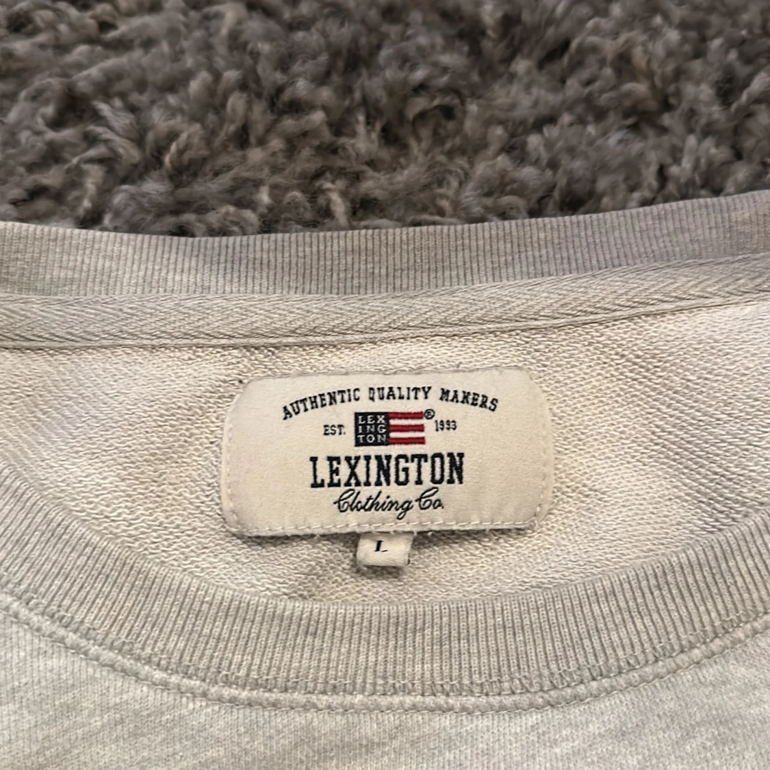 Grå Lexington sweatshirt  - 1