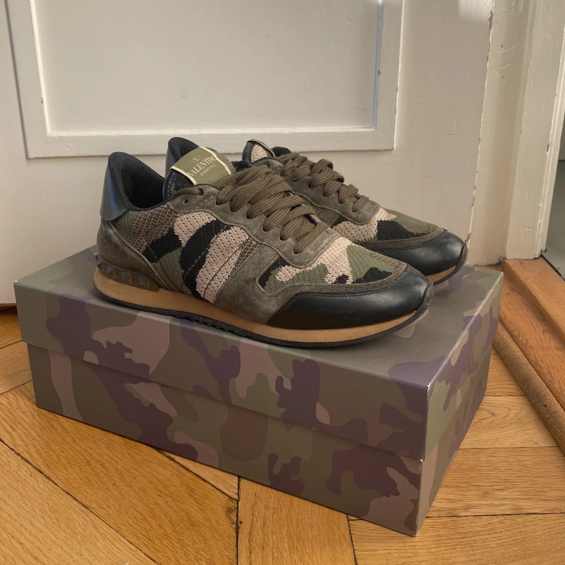 Valentino Rockrunner sneakers camouflage