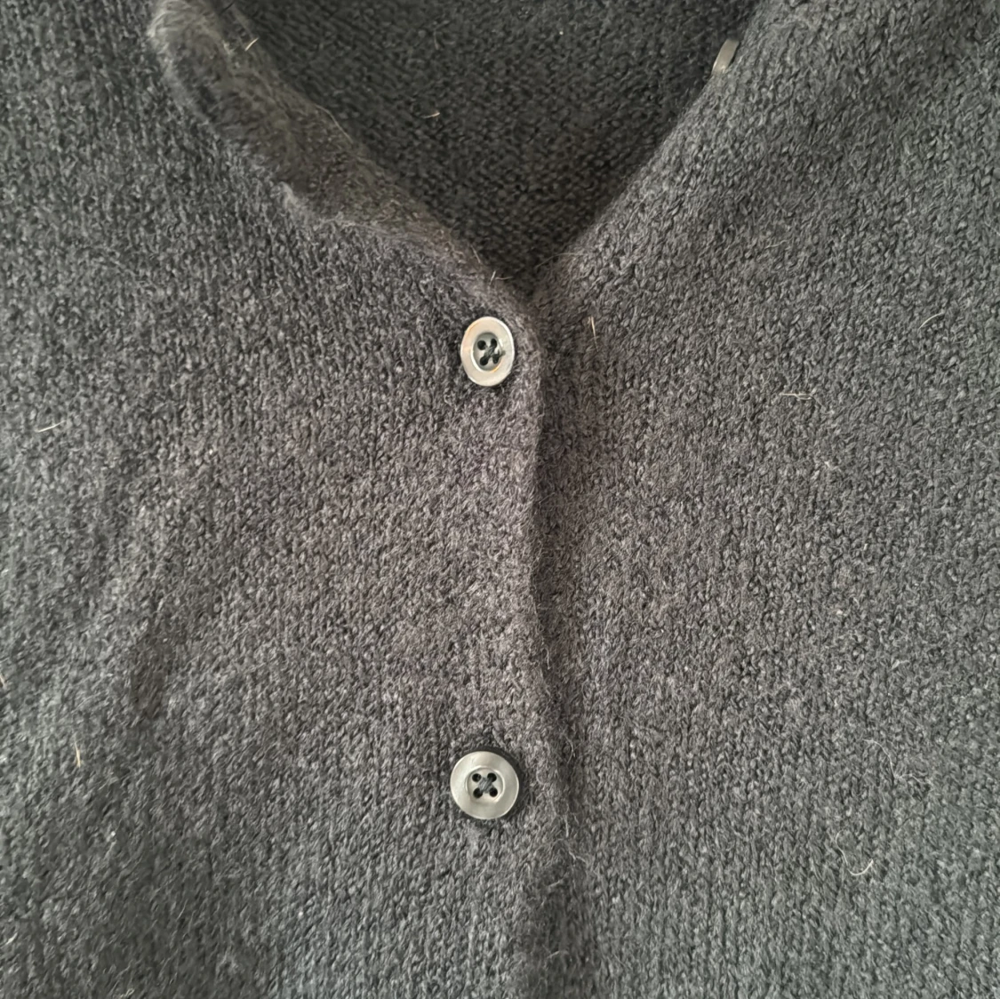 Mörkgrå kofta från 157, storlek S - 4