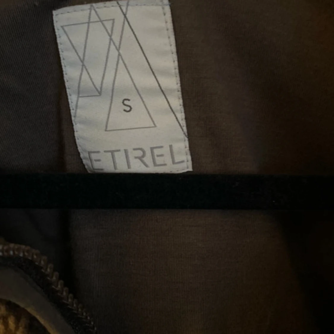Brun teddyjacka från Etirel - 2