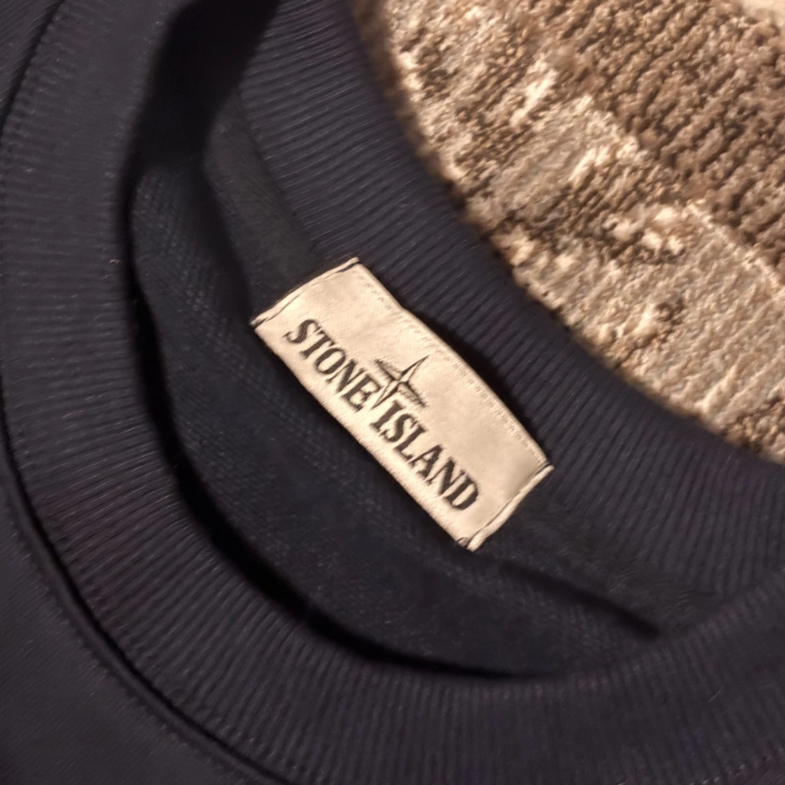 Svart Stone Island sweatshirt - 1