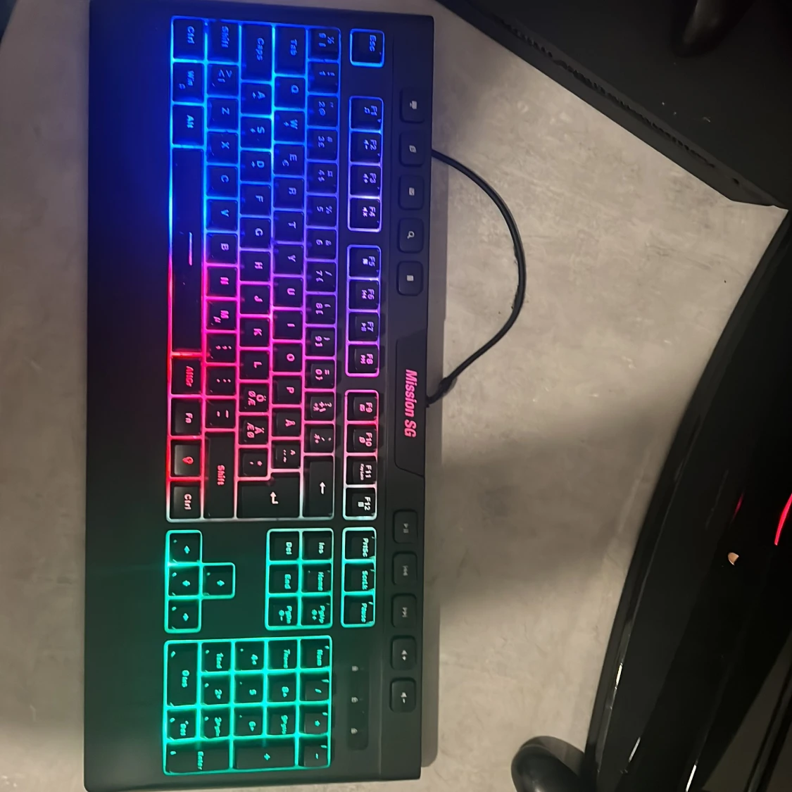 Mission SG RGB Gaming Keyboard - 1