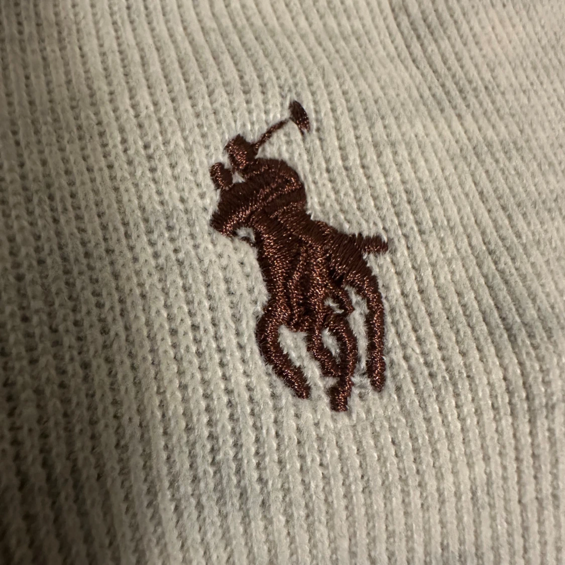 Ljusgrå half zip tröja Polo Ralph Lauren - 2