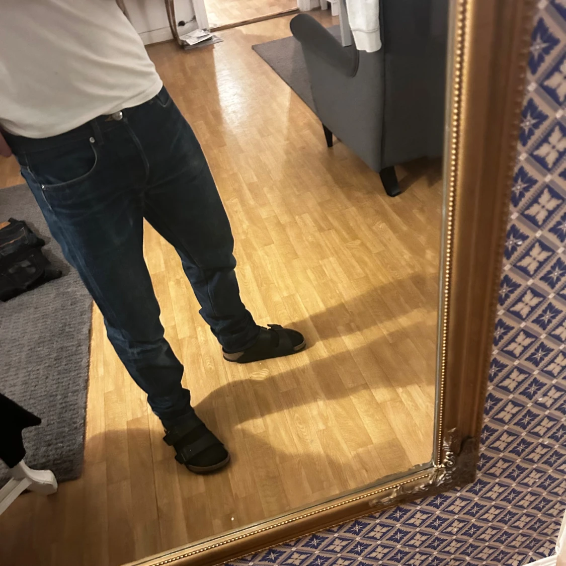 Mörkblåa APC Petit New Standard Jeans - 4