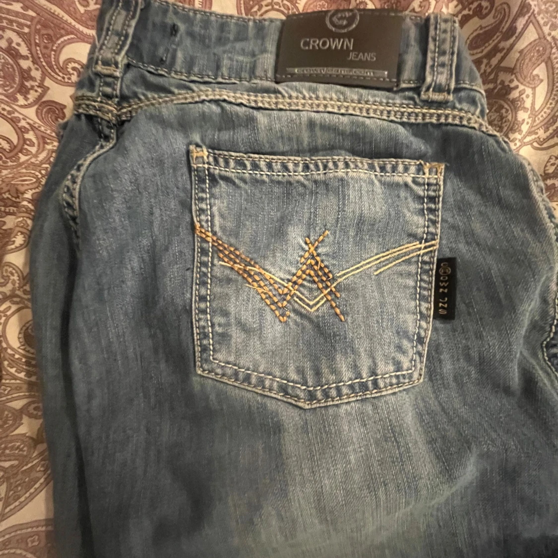 Crown Vintage Denim ljusblå jeans - 3
