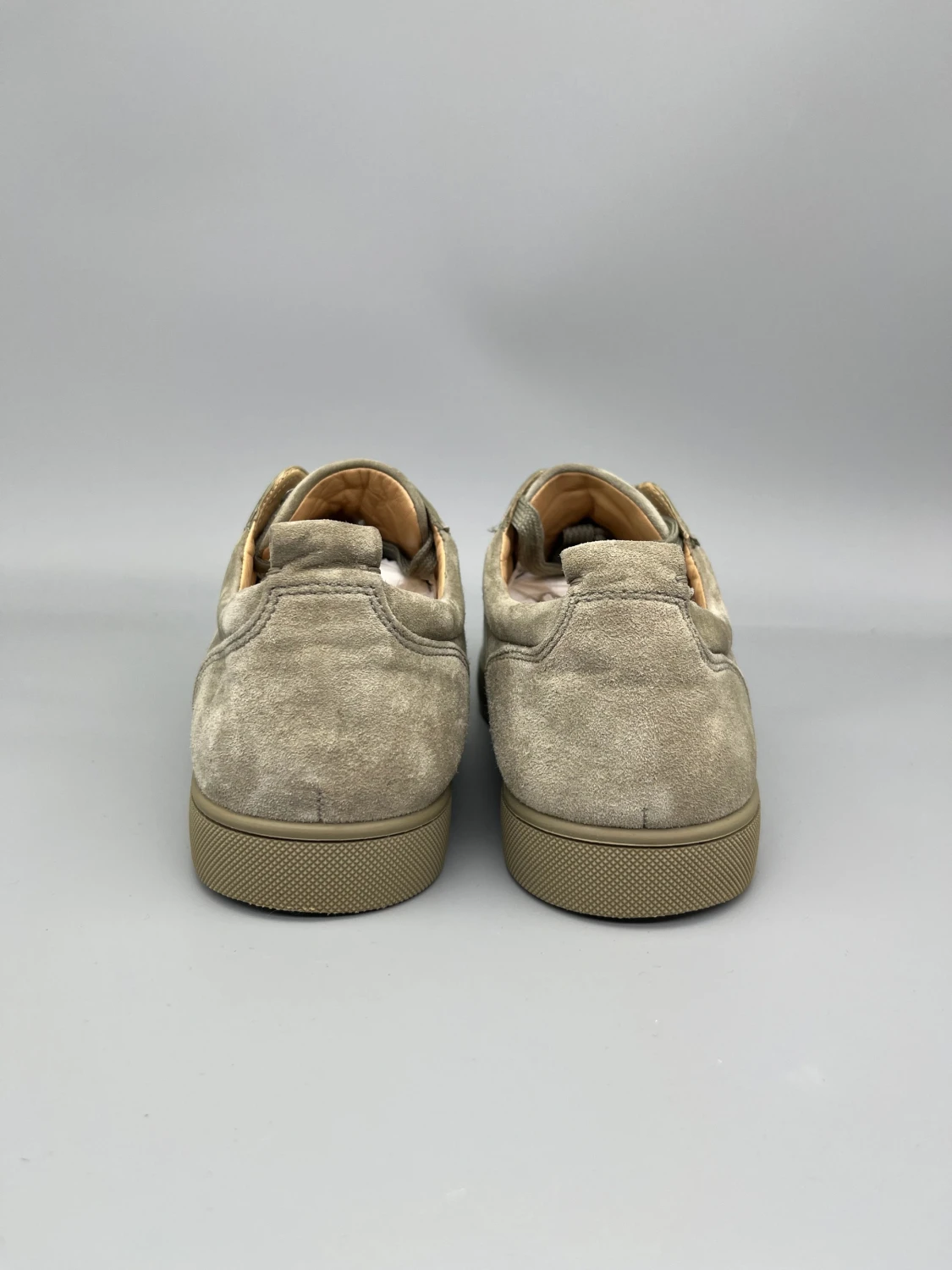 Christian Louboutin Louis Junior Sneaker Olive Grön - 4