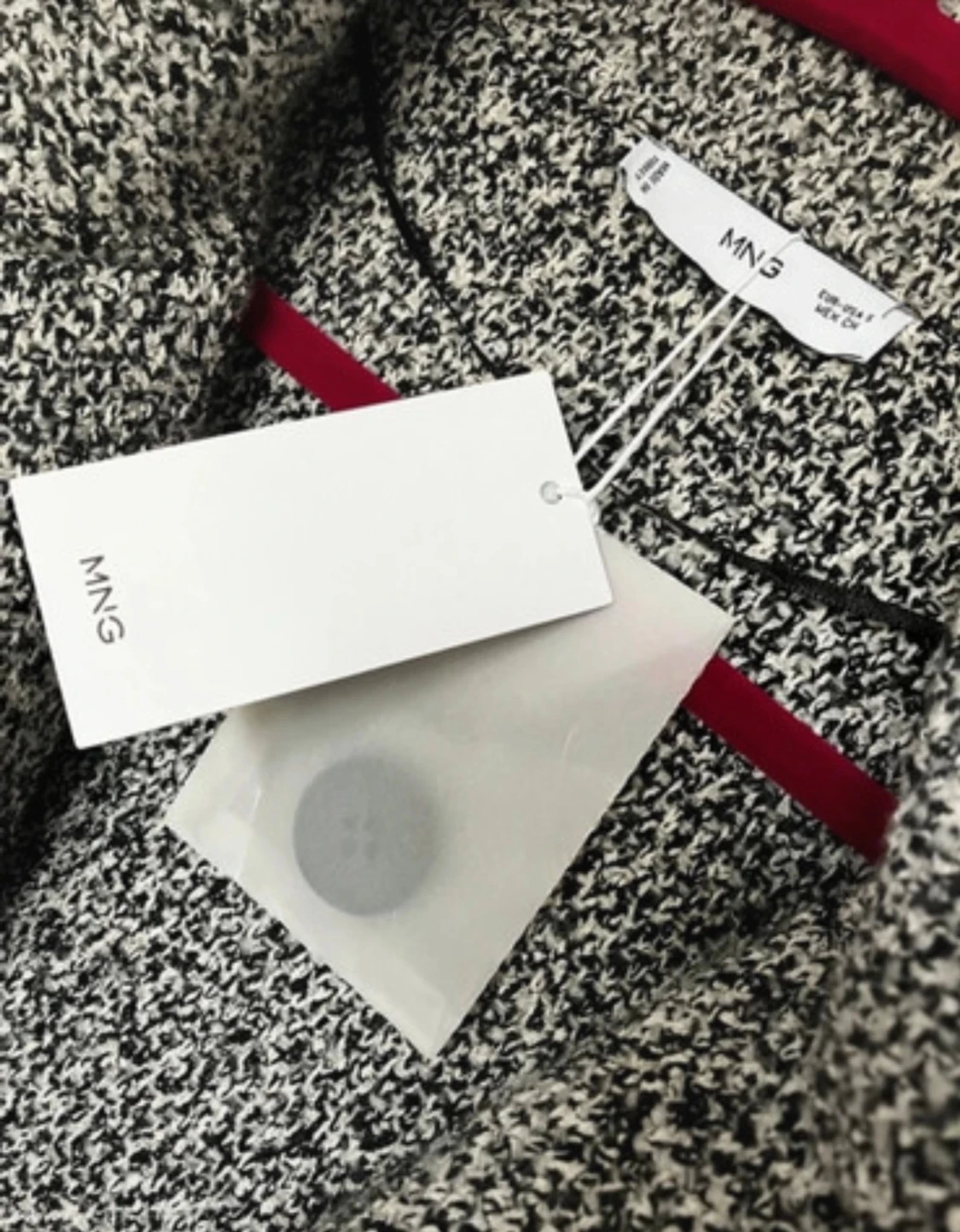 Grå kappa från MNG med knappar - 1