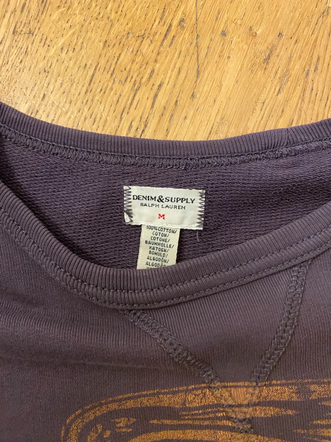 Mörklila sweatshirt från Ralph Lauren - 3