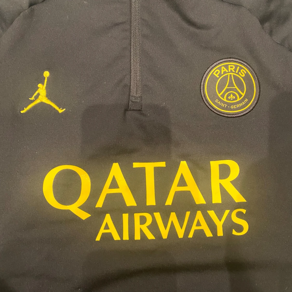 PSG x Jordan svart half zip tröja - 2