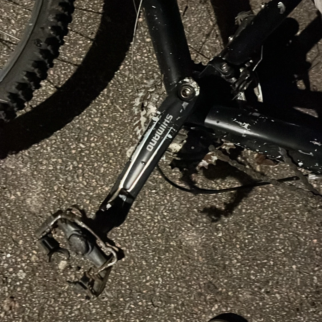 Kan ha en liten buckla då en sten flög in på ramen men annars är en prima. Först till kvarn  - 3