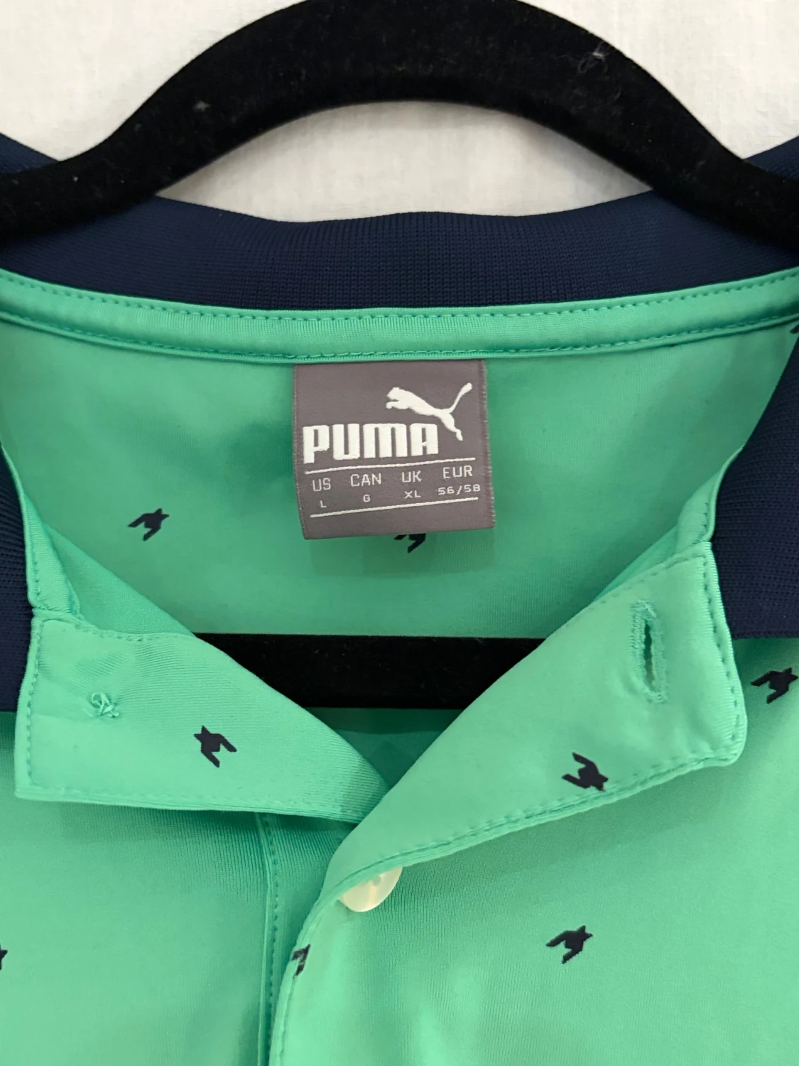 Grön pikétröja från Puma - 1