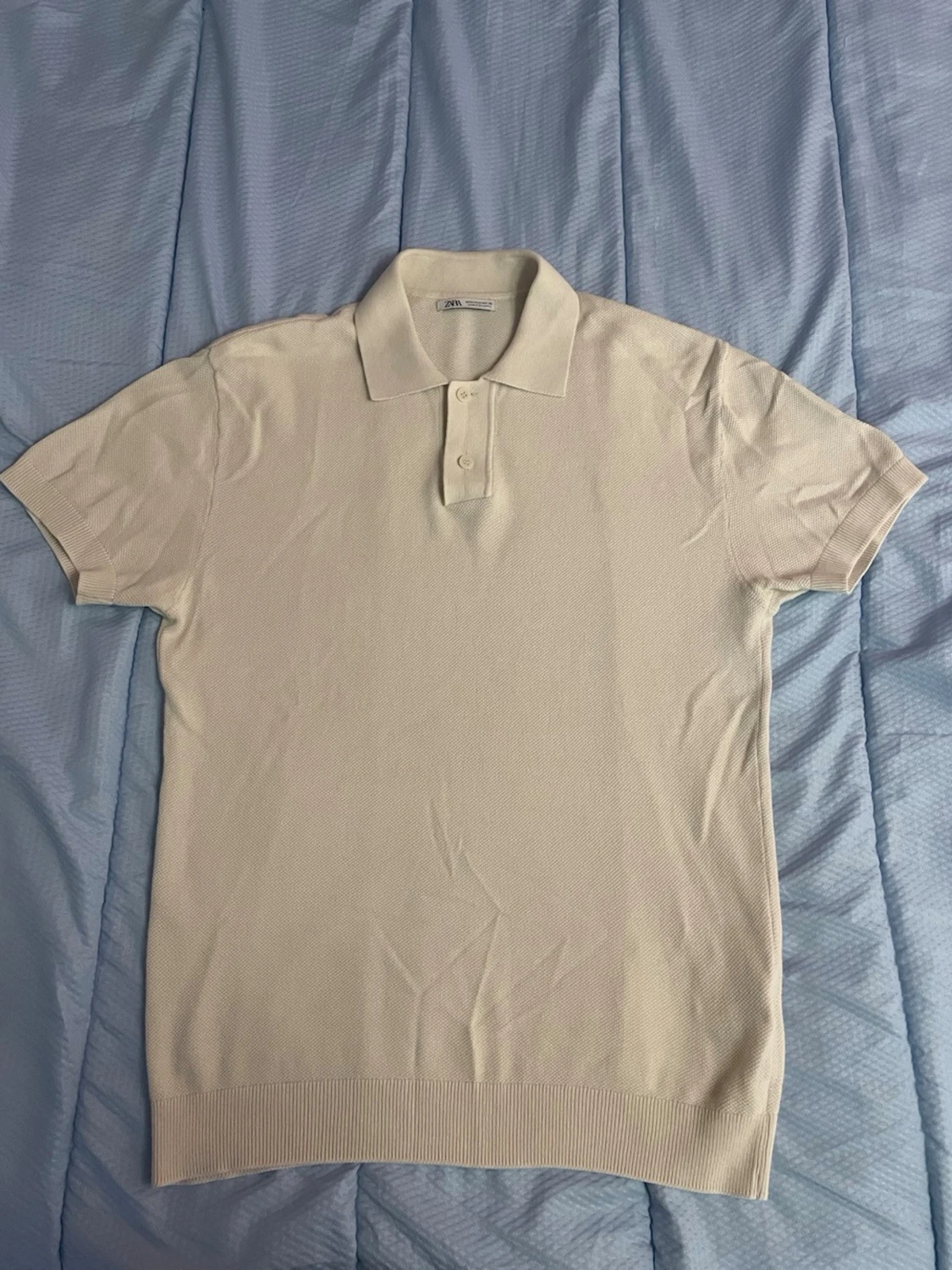 Beige polotopp från Zara, storlek M