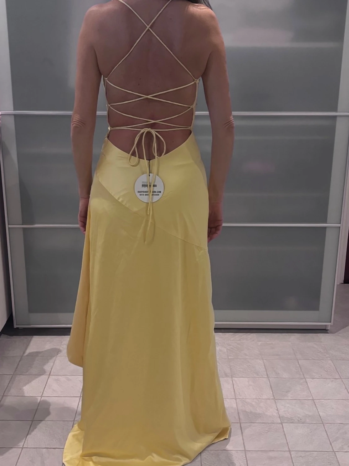  maxi klänning i gult! Helt ny - 1