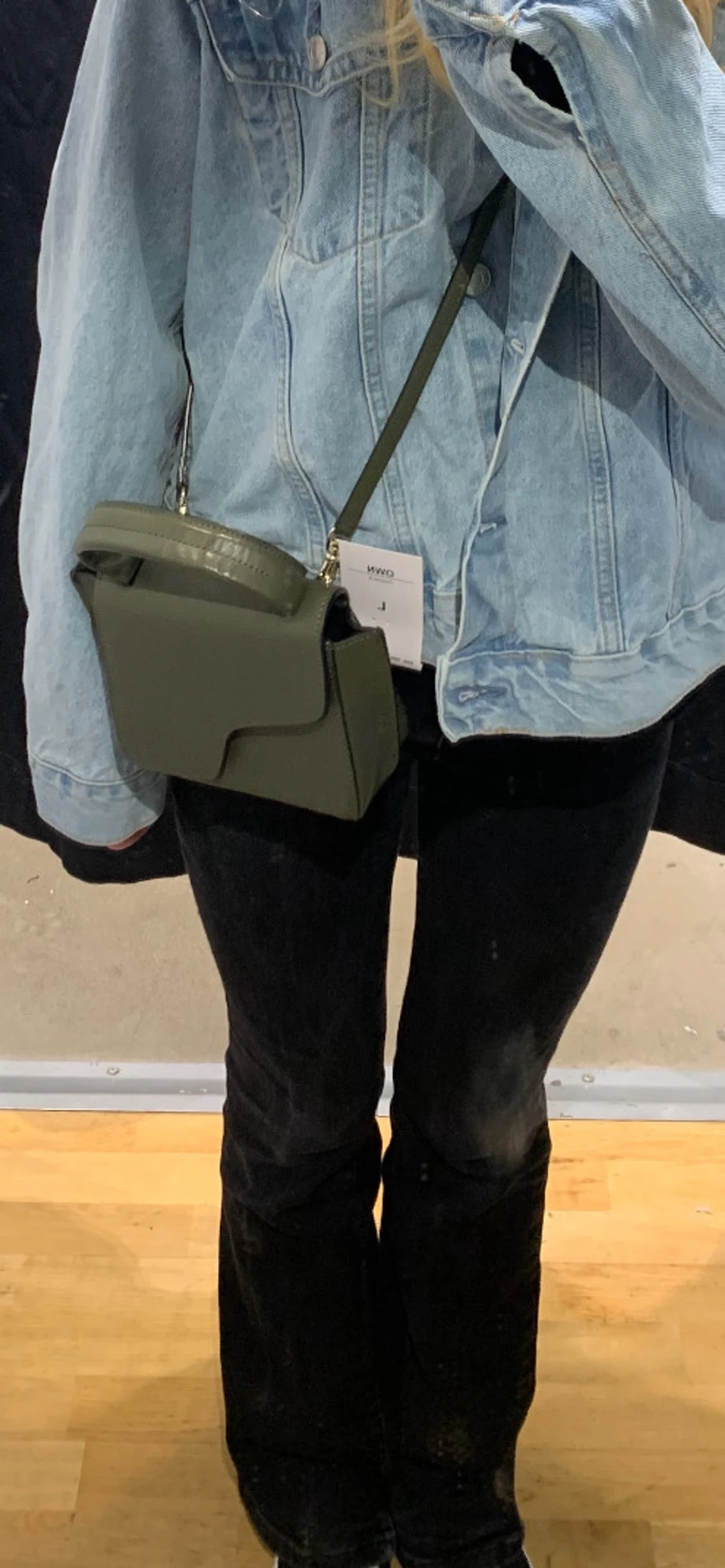 Grön axelväska från ATP Atelier - 2