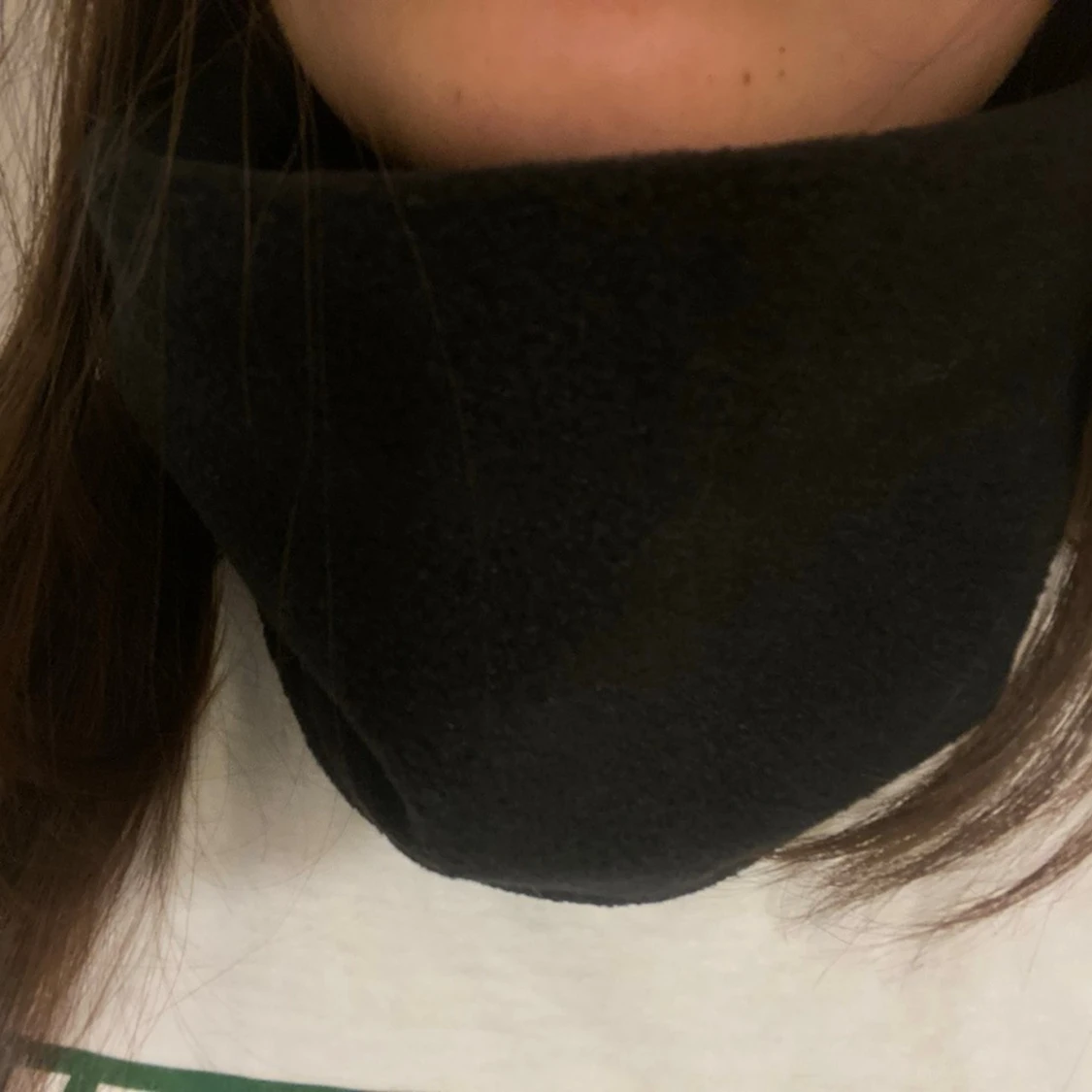 Svart fleecebuff  - 1