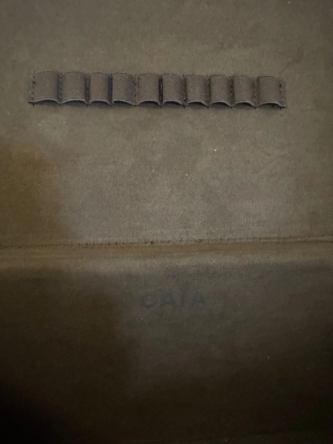 Sminkväska från CAIA i mörkbrunt - 3