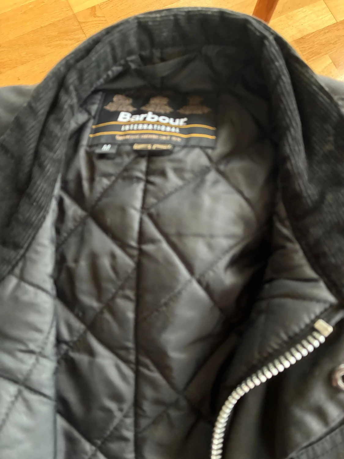 Svart Barbour waxjacka M - 2