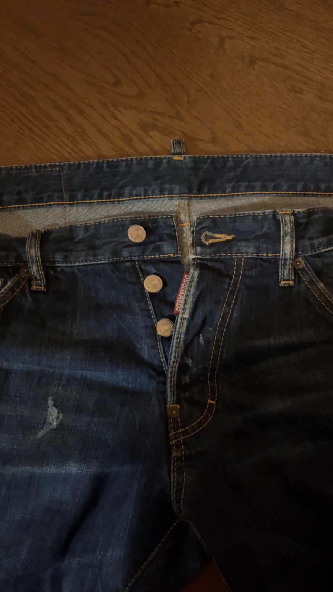 Riktigt feta DSQUARED2 denim blue jeans i bra skick. - 4