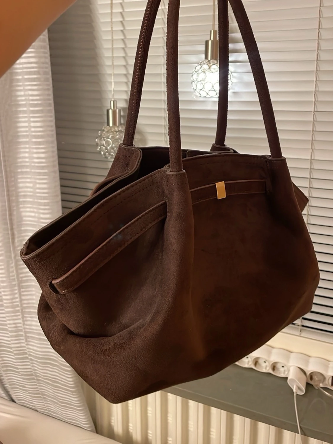 Brun mocka väska - 1