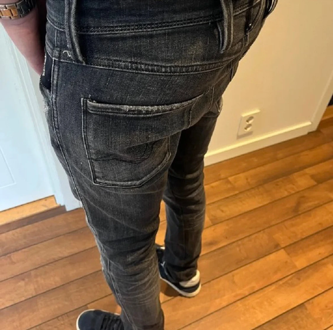 Replay Anbass svarta skinny jeans - 2