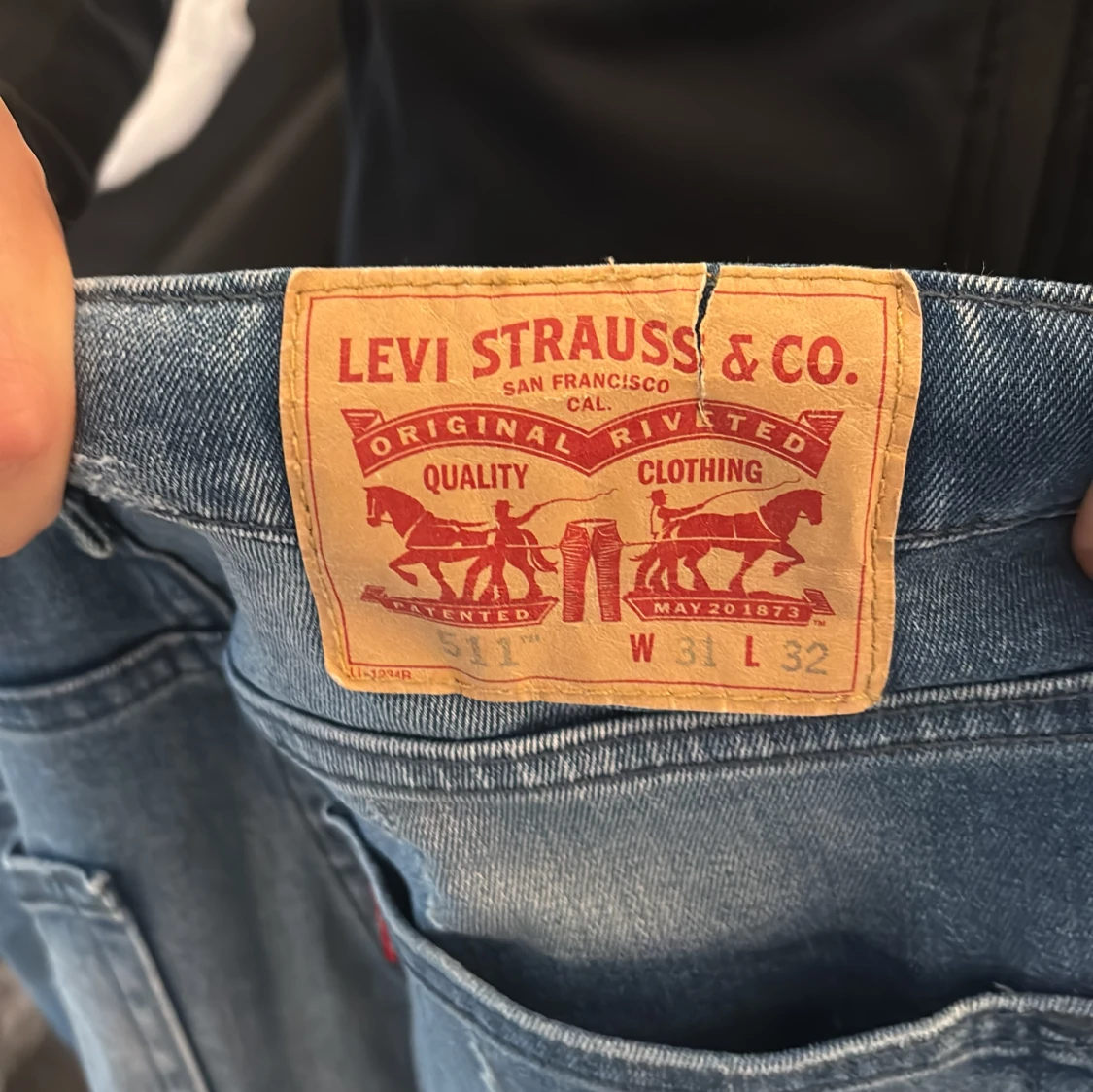Levi's 511 blå jeans W31 L32 - 1
