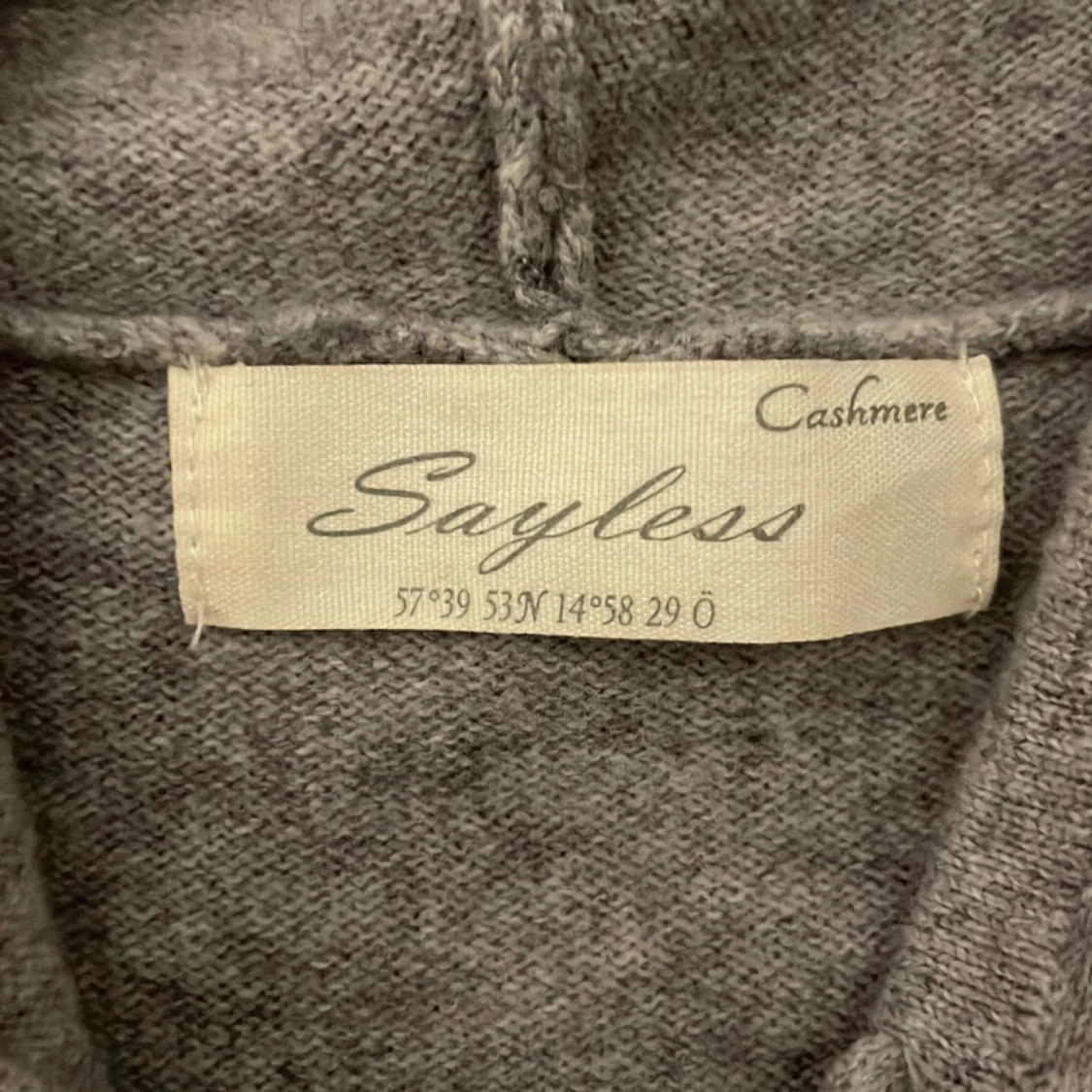 Sayless merinoull hoddie - 1