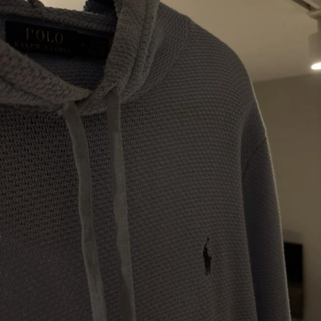 Ljusblå hoodie från Polo Ralph Lauren - 2