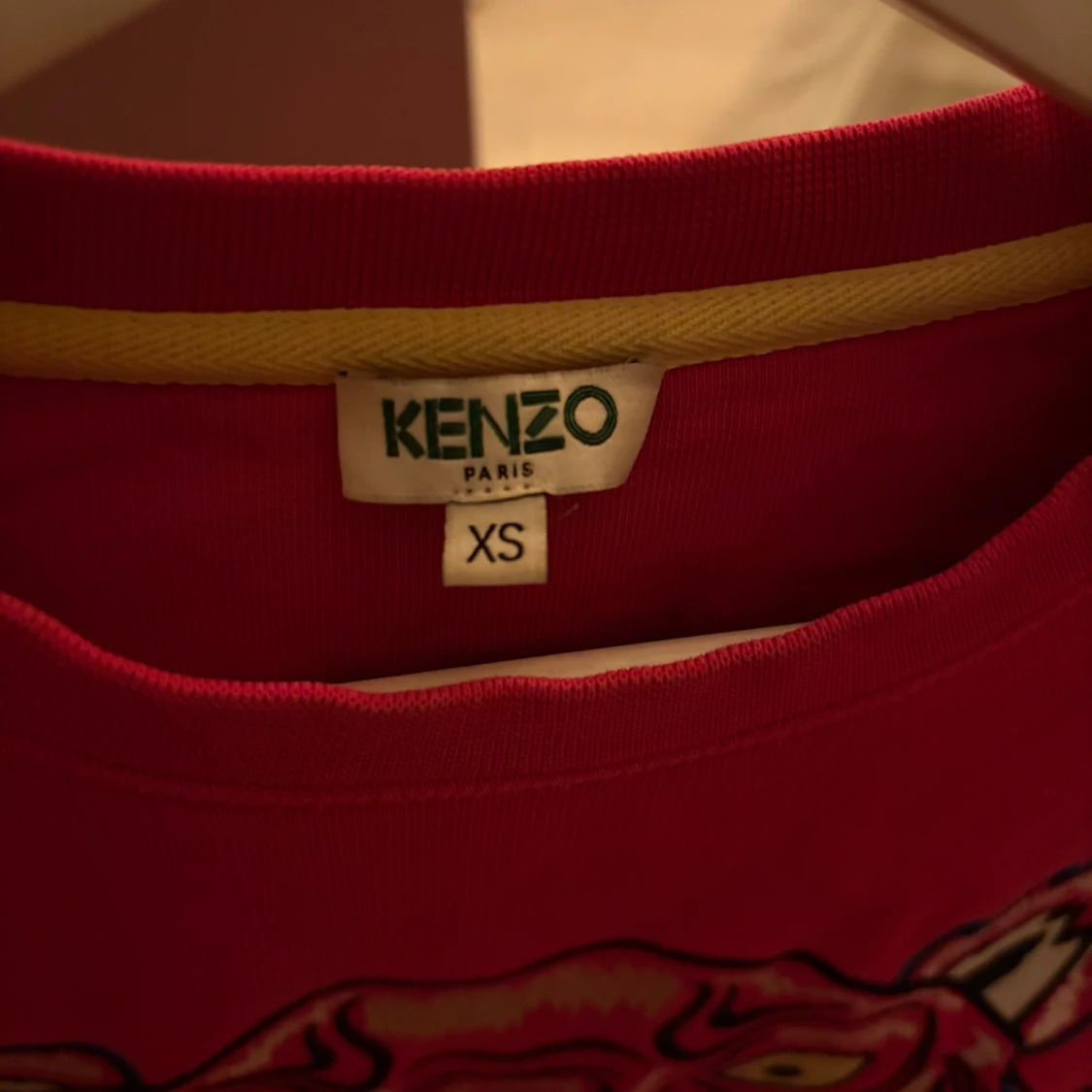 Rosa Kenzo tröja med tigertryck - 1