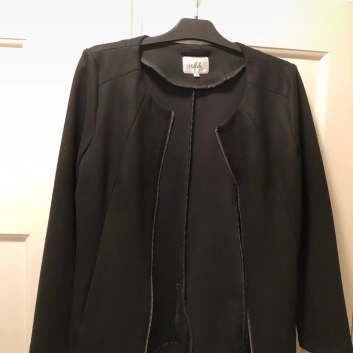 Svart kavajjacka från Isolde, stl 38