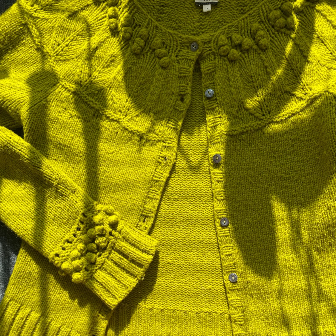 Noa Noa Premium kofta i Ull och Angora - Vintage - 4