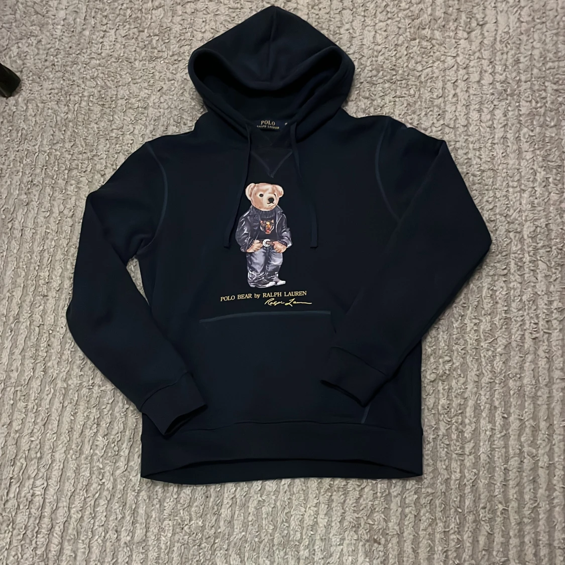 Mörkblå hoodie Polo Ralph Lauren