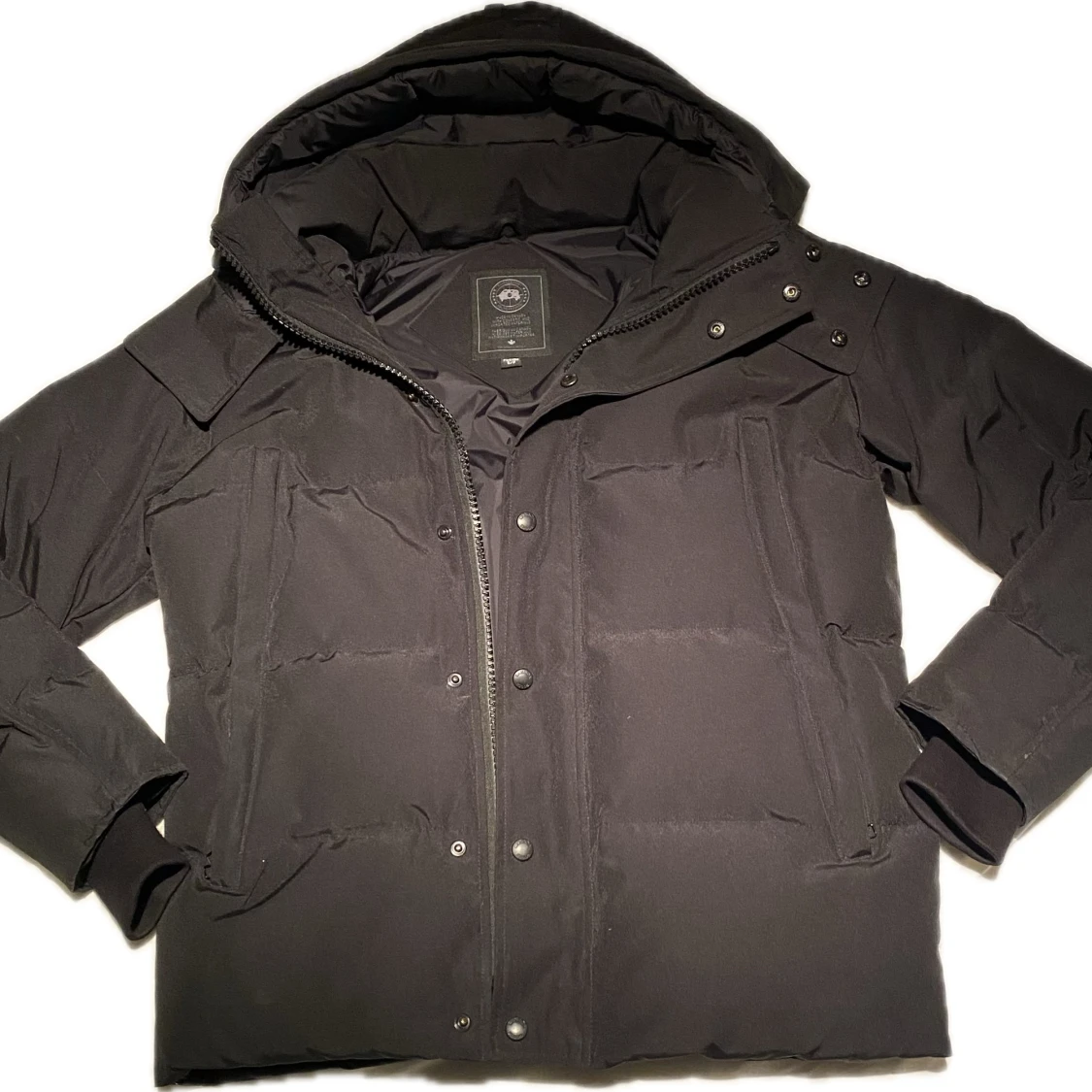 Svart dunjacka från Canada Goose