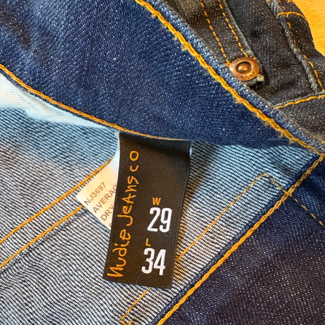 Mörkblåa Nudie Jeans - 3