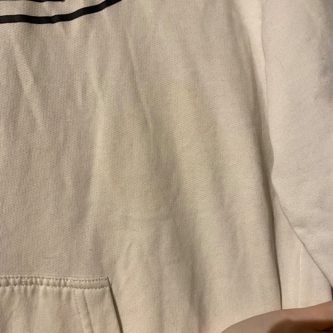 Vit hoodie från Vans med logga - 2