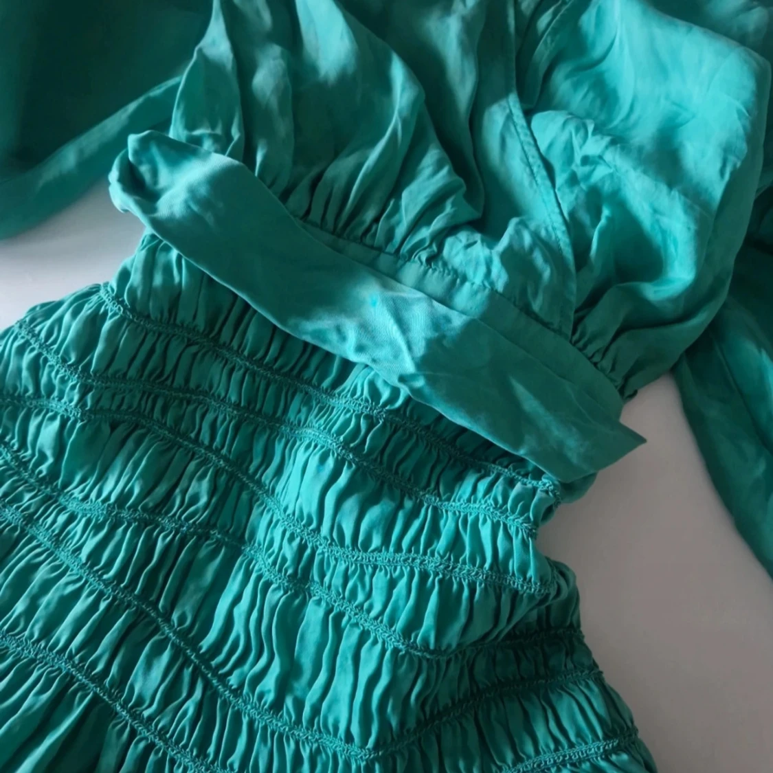 Turkos kortklänning från Ted Baker - 1