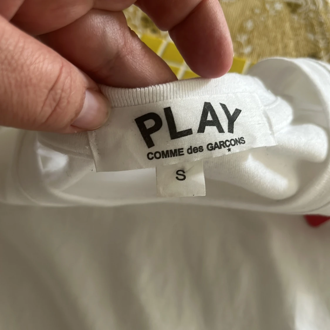 Vit Comme des Garçons Play t-shirt - 2