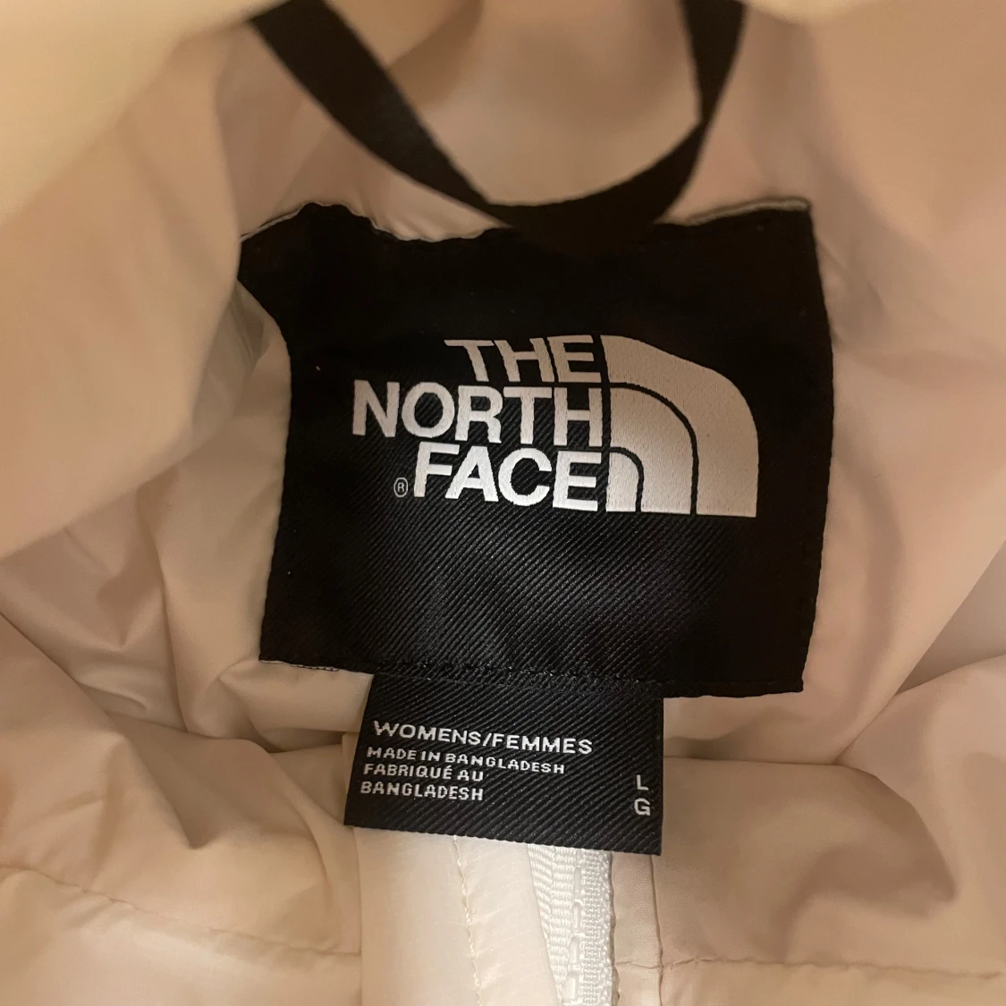 Vit och svart pufferjacka North Face - 2