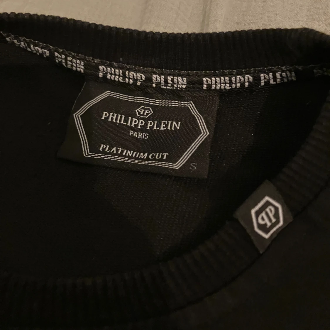 Svart Philipp Plein sweatshirt S - 1