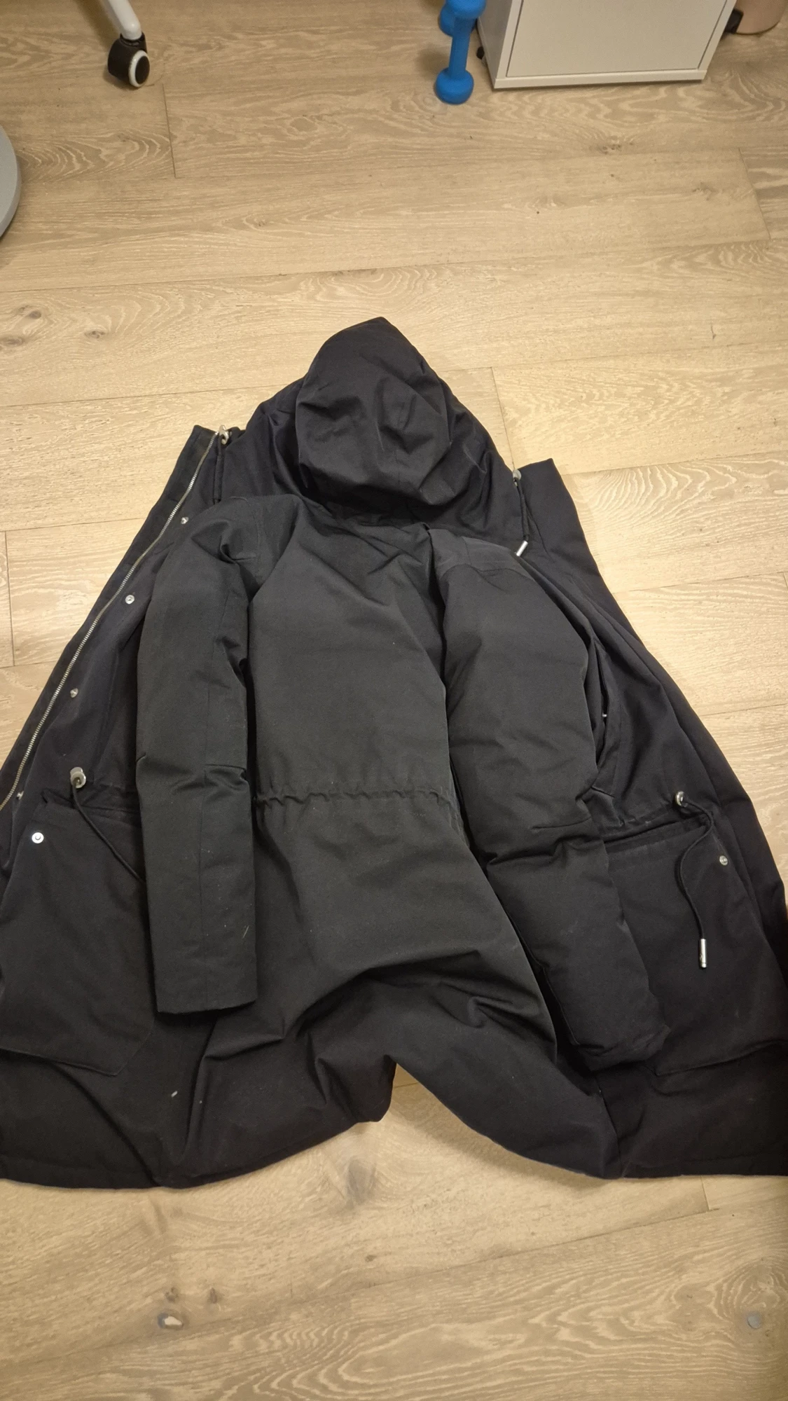 Svart parkas från Peak Performance S - 1