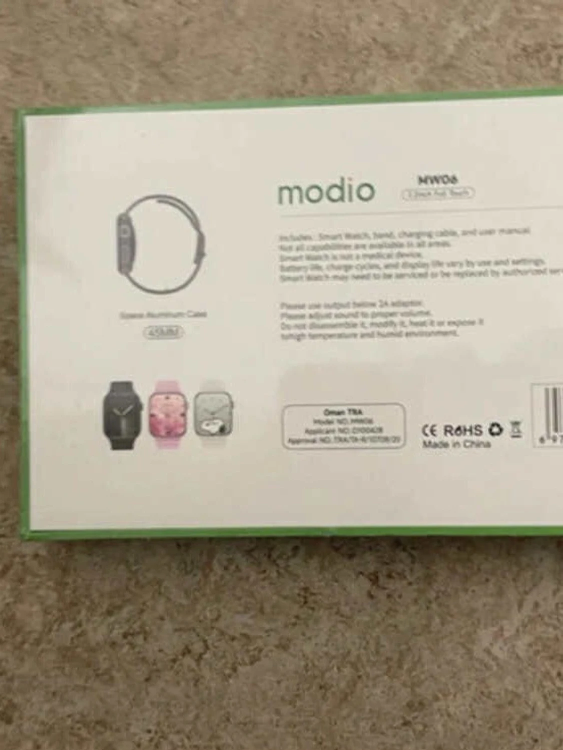 Modio MW08 Smart Watch 45mm - 1