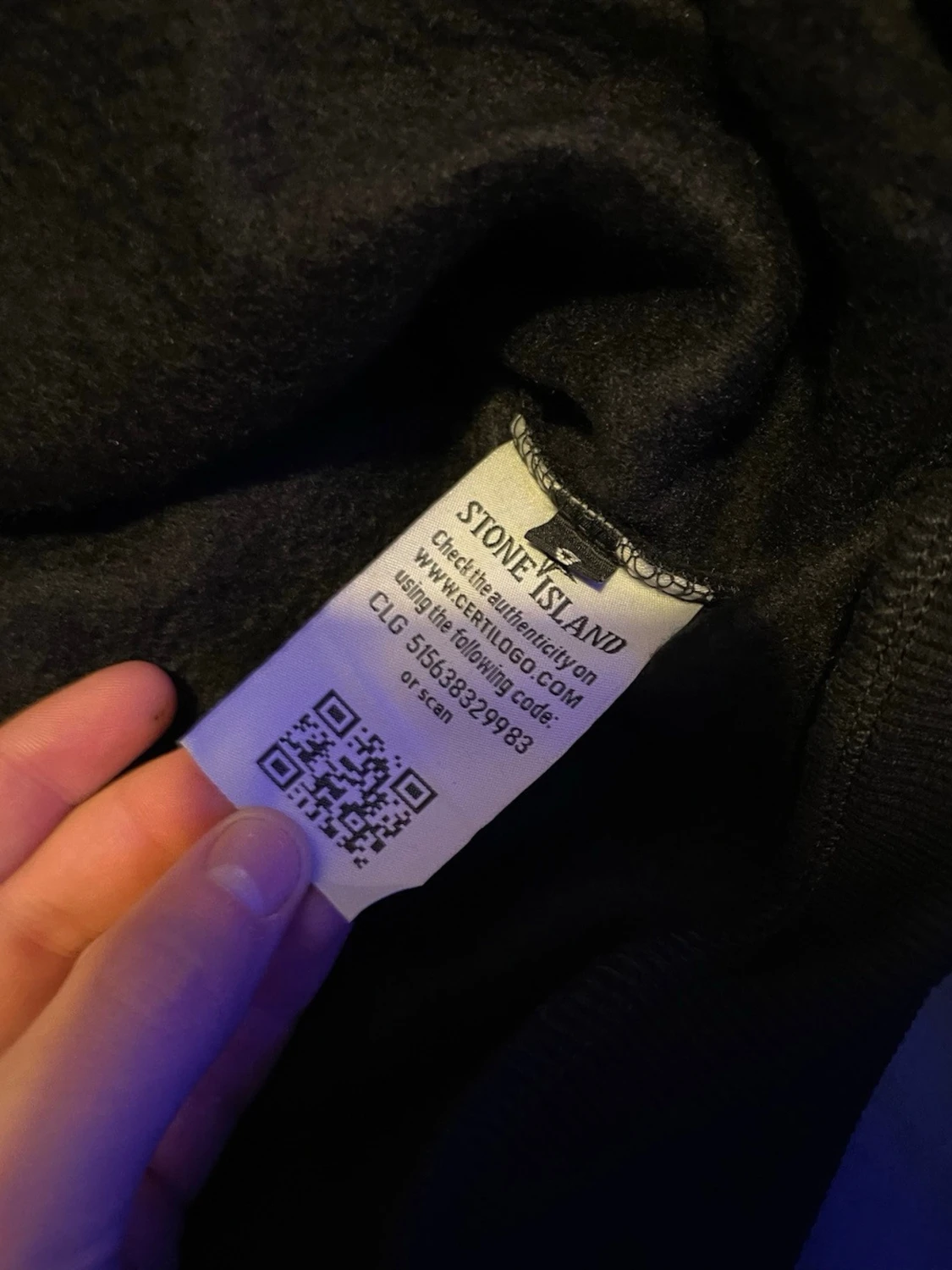 Svart Stone Island sweatshirt - 3