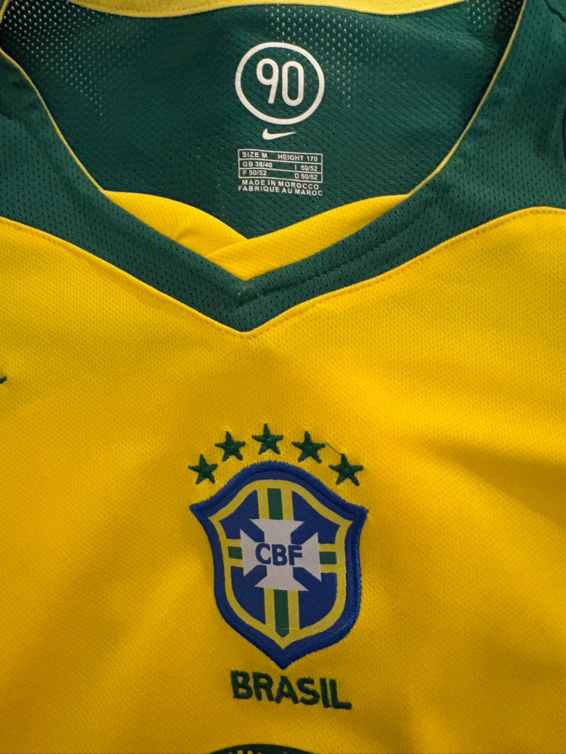 Nike Brasil Ronaldinho fotbollströja M - 2