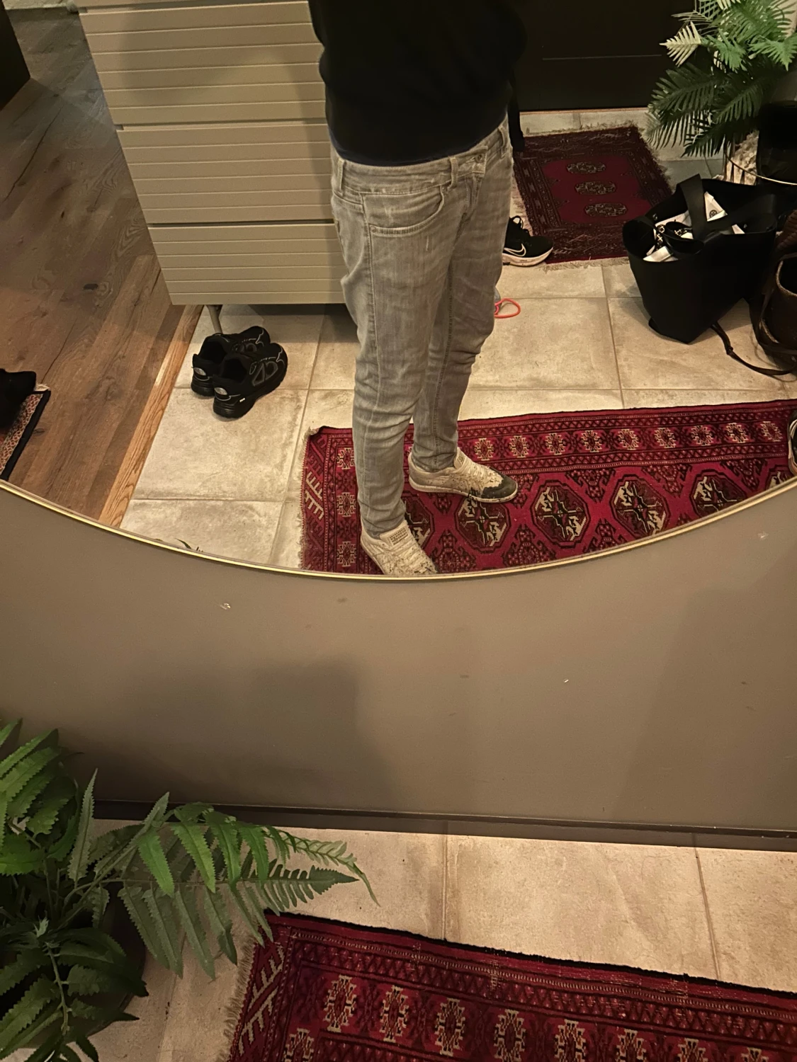 Grå jeans från Dondup  - 3